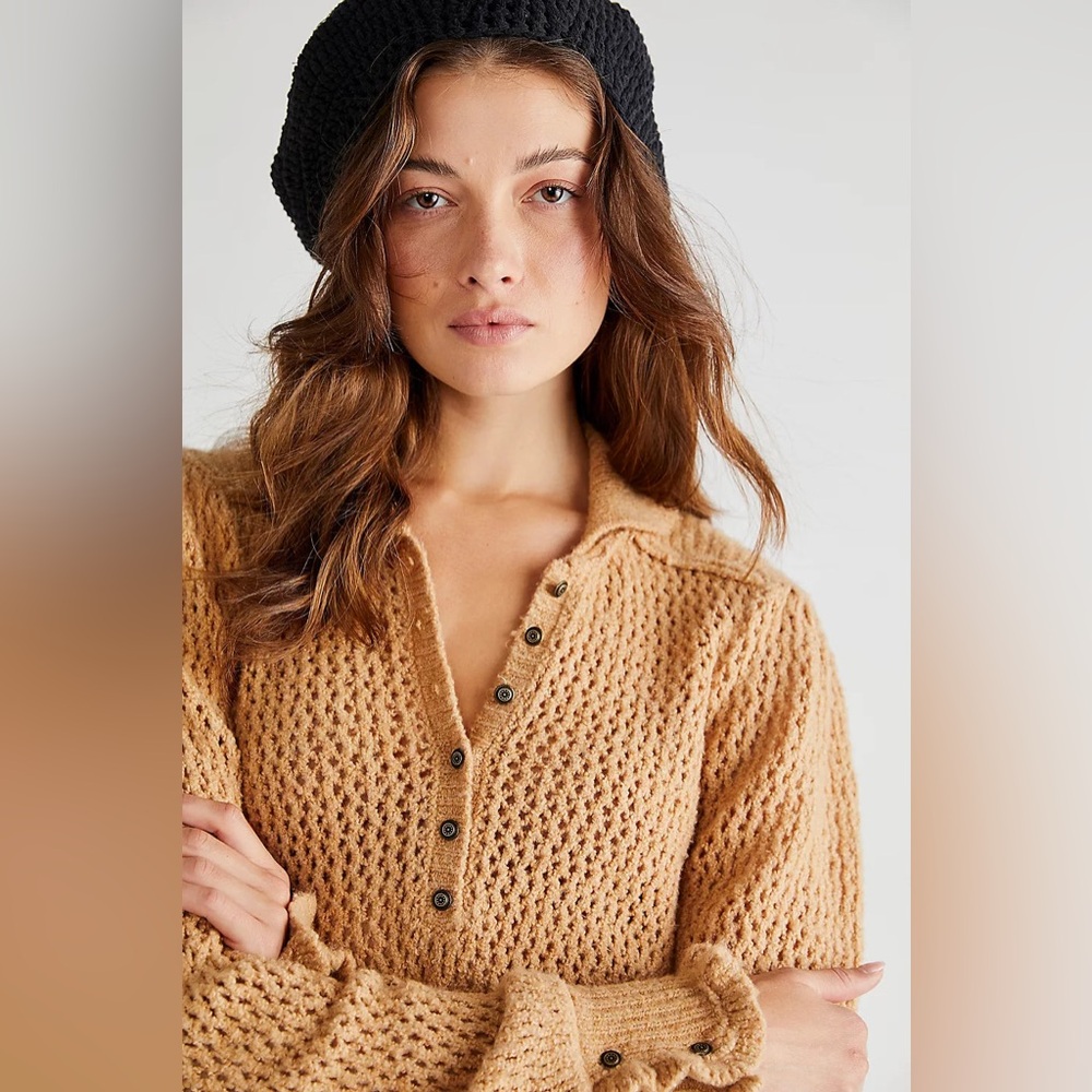 NWT Free People Snowdrift Pullover - Size Medium - Picture 5 of 10